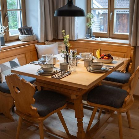 Neu - Ferienhaus Moritz & Josie Zur Alleinnutzung Ohlstadt Luaran gambar