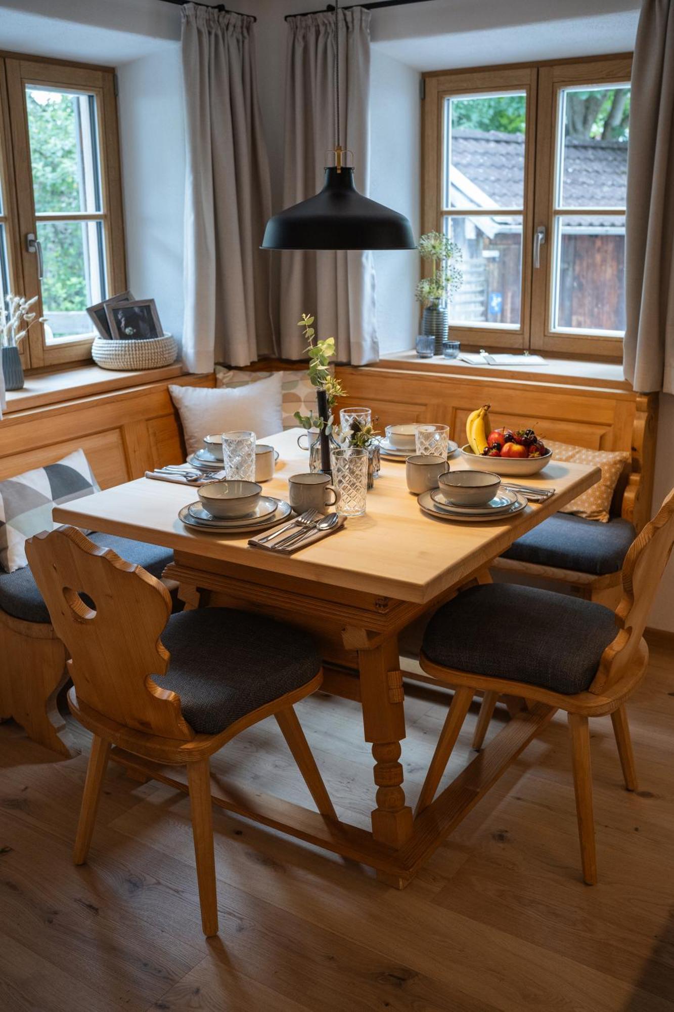 Neu - Ferienhaus Moritz & Josie Zur Alleinnutzung Ohlstadt Luaran gambar