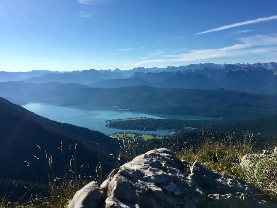 Neu - Ferienhaus Moritz & Josie Zur Alleinnutzung Ohlstadt Luaran gambar