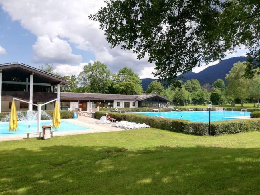 Neu - Ferienhaus Moritz & Josie Zur Alleinnutzung Ohlstadt Luaran gambar