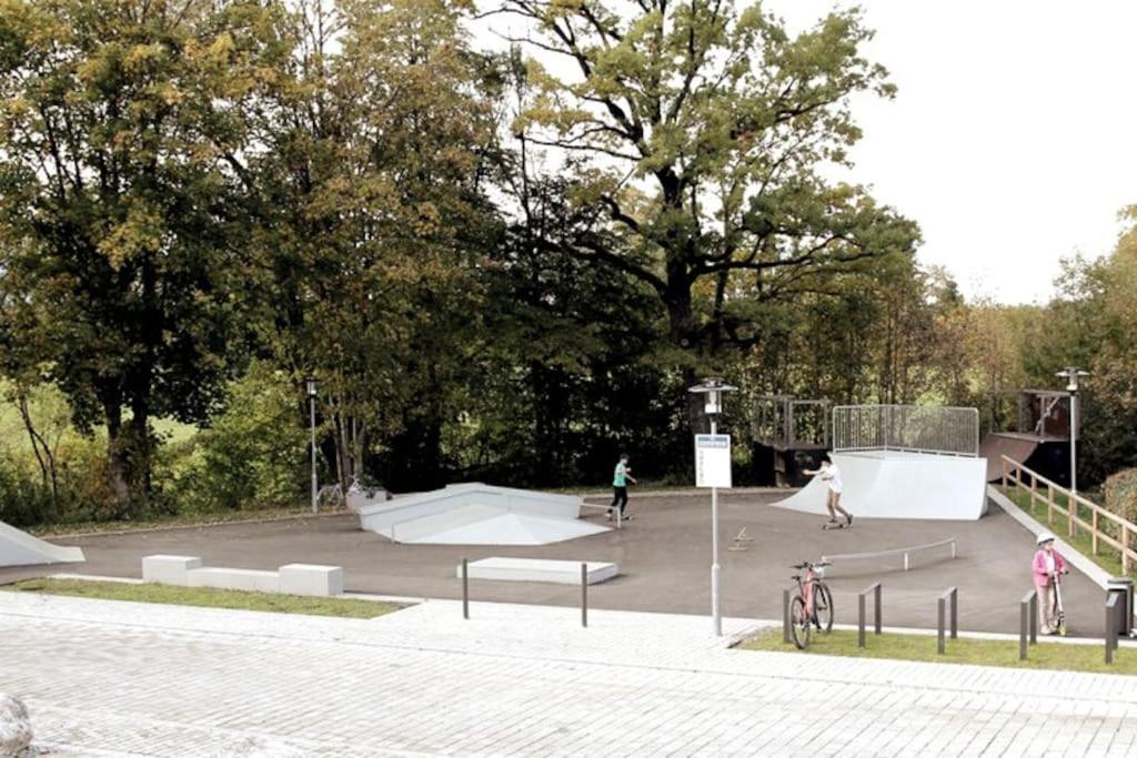 Neu - Ferienhaus Moritz & Josie Zur Alleinnutzung Ohlstadt Luaran gambar