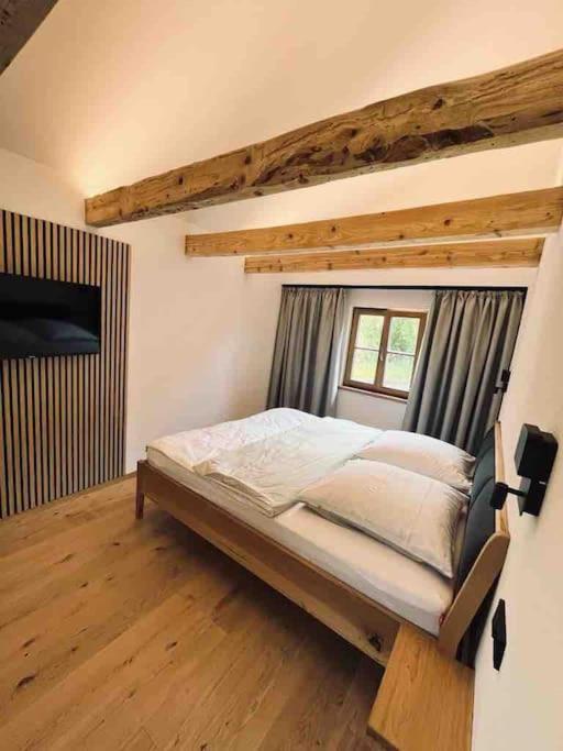Neu - Ferienhaus Moritz & Josie Zur Alleinnutzung Ohlstadt Luaran gambar